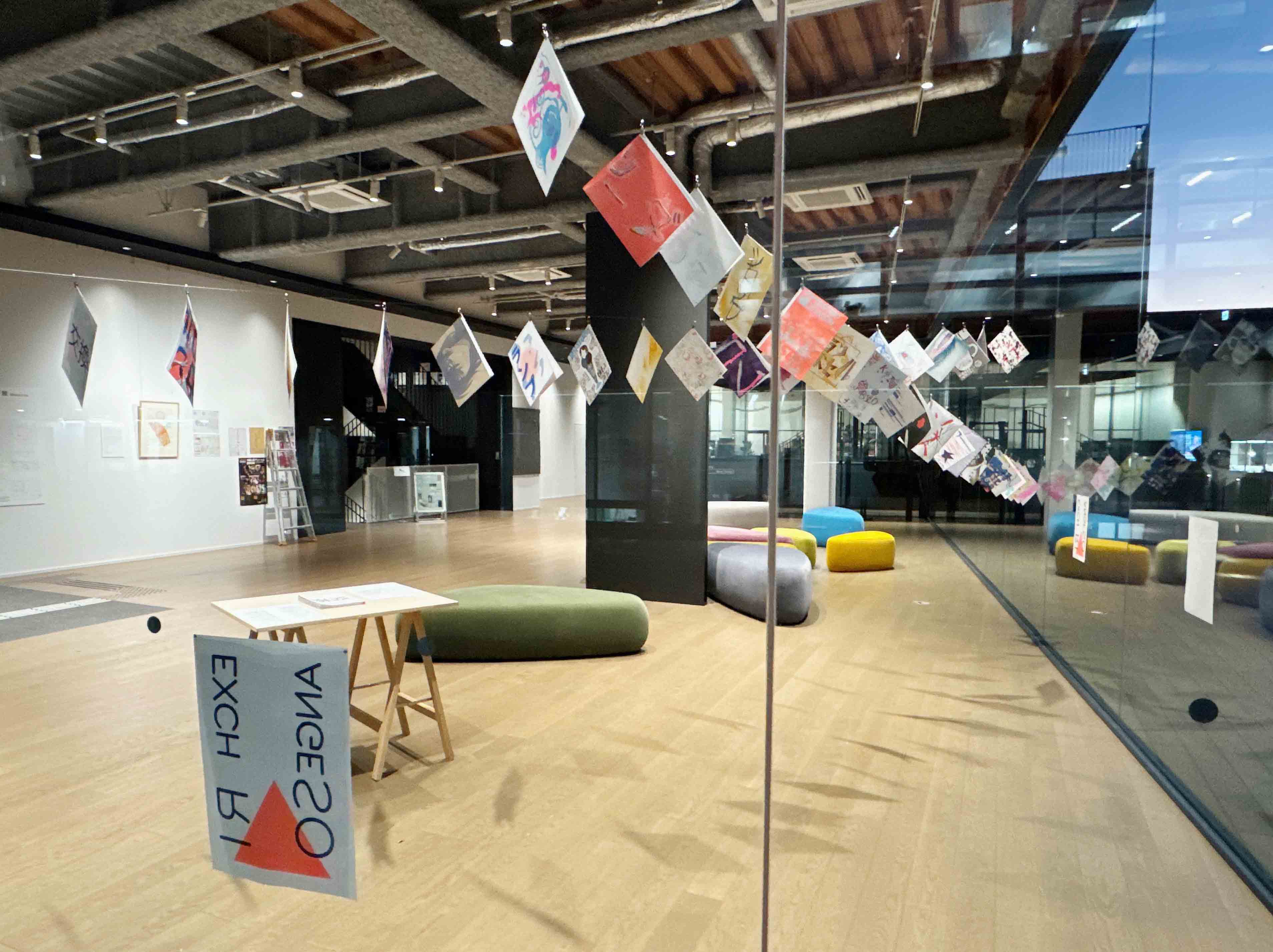 版画専攻学生とユトレヒト大学学生有志による共同プロジェクト成果展