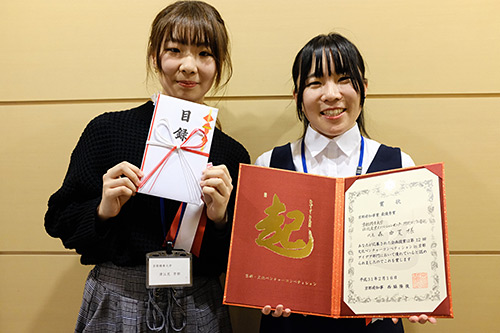 左:津江尻 芹奈さん、右:森 由夏さん
